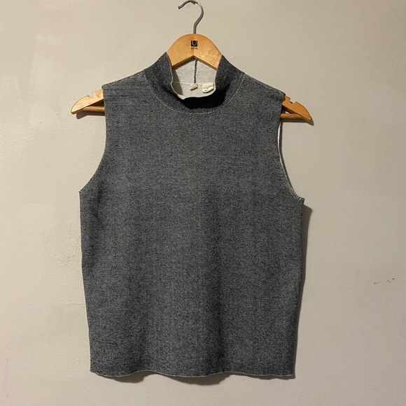 Anthropologie Gray Tank Top - Picture 2 of 7